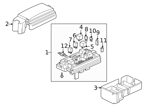 Horn for 2006 Isuzu i-350 #1