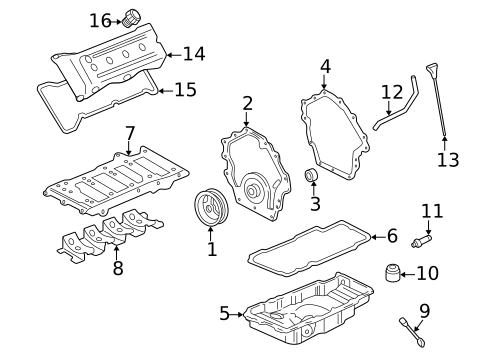 Hardware, Fasteners & Fittings for 2004 Cadillac Seville #0