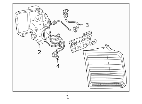 Tail Lamps for 2004 Audi A8 Quattro #0