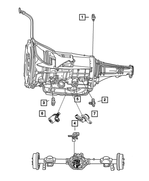 Sensors for 2007 Jeep Liberty #1