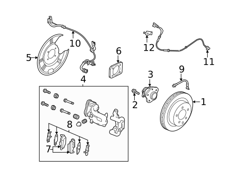 Brake Components for 2021 Nissan Kicks #0