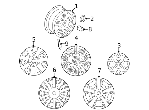 Wheels for 2003 Chrysler Sebring #2
