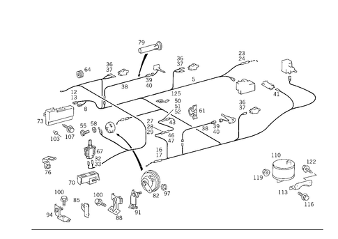 Antitheft Alarm System for 1988 Mercedes-Benz 300E #0