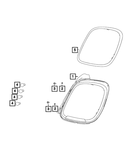 Lamps, Interior and Exterior for 2022 Fiat 500X #2