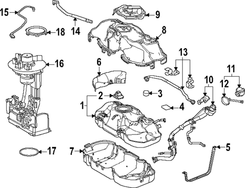 Fuel System Components for 2024 Lexus RX450h+ #0