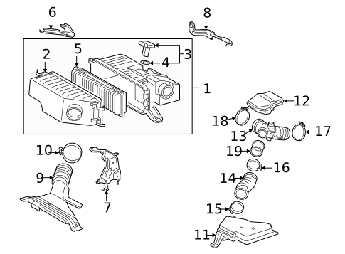 Powertrain Control for 2009 Toyota Highlander #1