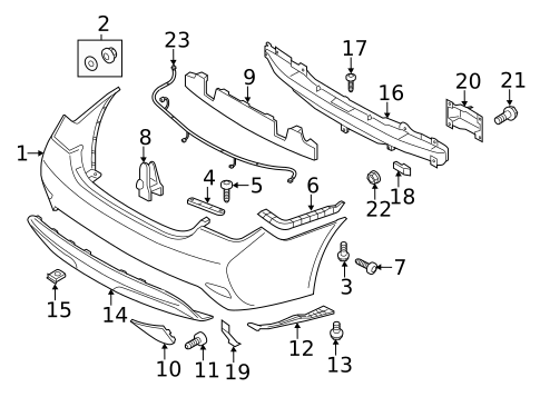 Suspension Mounting for 2014 Hyundai Sonata #1