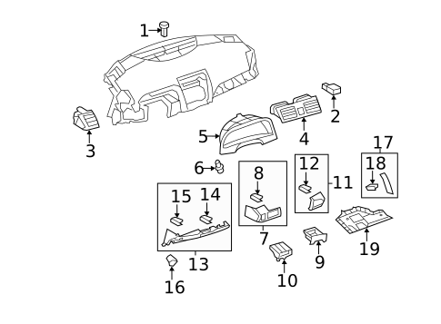 Automatic Temperature Controls for 2007 Toyota Camry #0