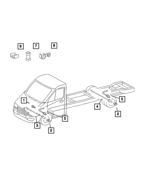 Sensors for 2003 Dodge Sprinter 3500 #2