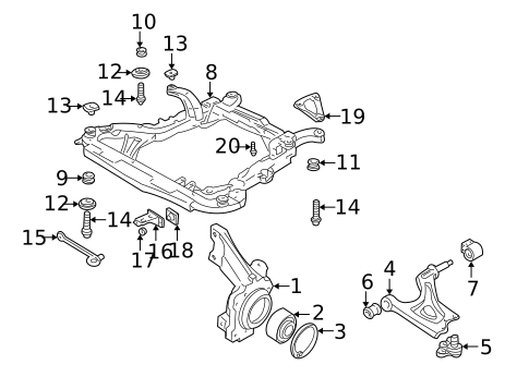 Suspension Components for 2000 Saab 9-5 #0