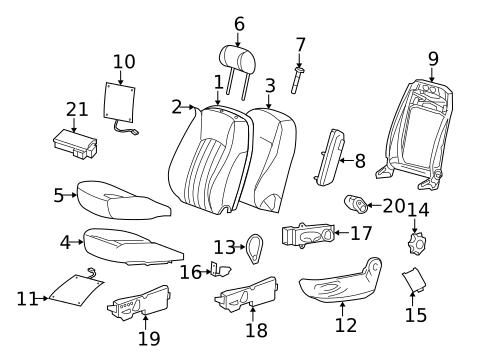 Power Seats for 2007 Jaguar X-Type #3