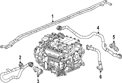 Hoses & Lines for 2024 Chevrolet Blazer EV #2