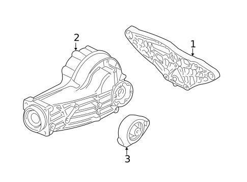 Axle & Differential for 2004 Audi A4 Quattro #0