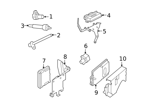 Ignition System for 2005 Ford F-250 Super Duty #3