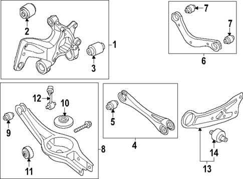 Rear Suspension for 2025 Kia K4 #0