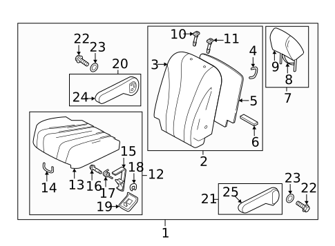 Second Row Seats for 2015 Mazda 5 #0