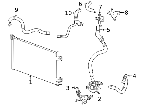Intercooler for 2025 Cadillac CT5 #0