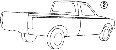 Stripe Tape for 1986 Dodge Power Ram 50 #6