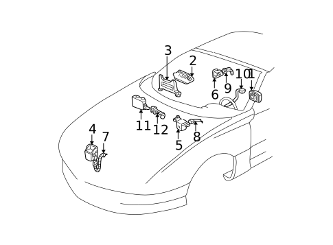 Electrical Connectors for 1994 Chevrolet Camaro #3