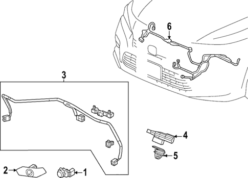 Electrical Components for 2024 Honda Civic #2