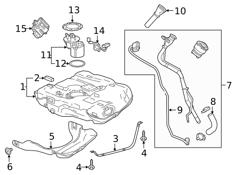 Fuel Pumps & Related Components for 2019 Chevrolet Malibu #0
