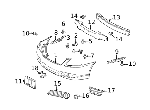Automatic Temperature Controls for 2008 Toyota Avalon #1