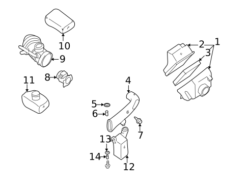 Powertrain Control for 2002 Nissan Quest #1