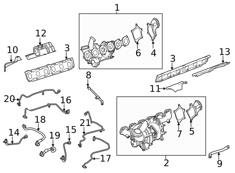 Turbocharger & Components for 2019 Mercedes-Benz S65 AMG #0