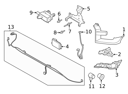 Automatic Temperature Controls for 2015 Ford F-150 #1