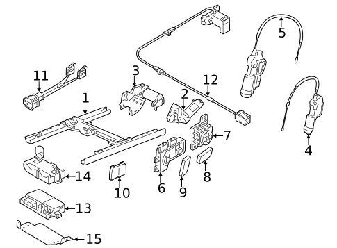 Power Seats for 2009 Volkswagen Eos #0