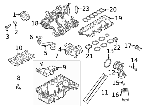 Filters for 2011 Ford Fusion #1