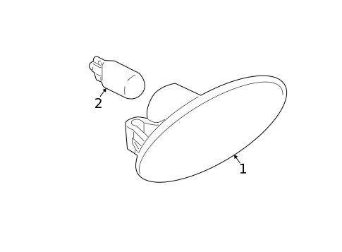 Bulbs - Chassis for 2014 Nissan Juke #2