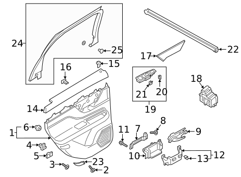 Switches, Solenoids & Actuators for 2021 Lincoln Corsair #3