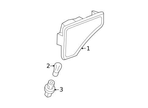 Bulbs - Chassis for 2005 Honda Element #2
