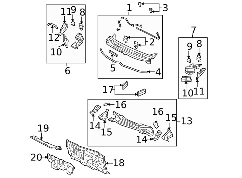 Cowl for 2010 Honda Civic #1