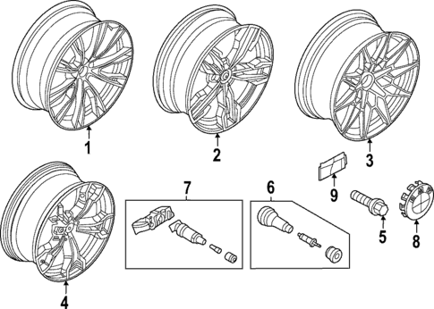 Wheels for 2022 BMW X3 #0