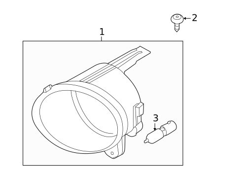 Bulbs - Chassis for 2017 BMW 535i GT xDrive #1