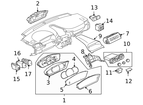 Switches for 2011 Mitsubishi Endeavor #1