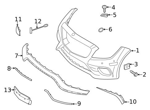 Grille & Components for 2016 Mercedes-Benz CLS 63 AMG® S #2
