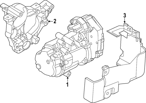 Condenser, Compressor & Lines for 2023 Nissan ARIYA #3