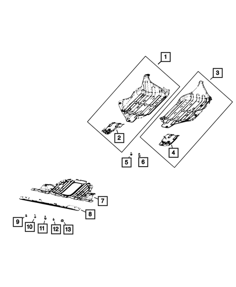Floor Pans for 2024 Jeep Compass #2