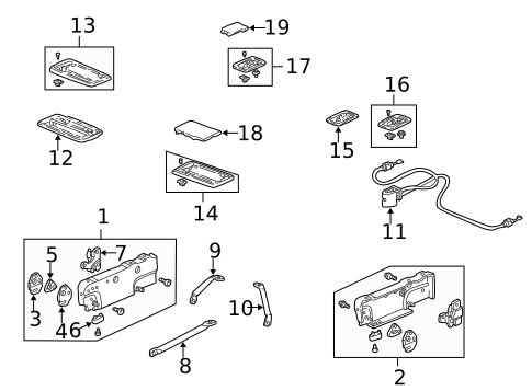 Tracks & Components for 2000 Honda Odyssey #3