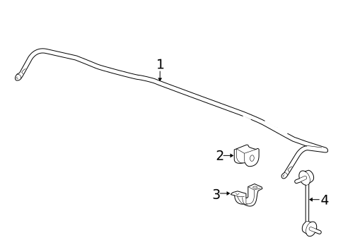 Stabilizer Bar & Components for 2015 Honda Accord #0