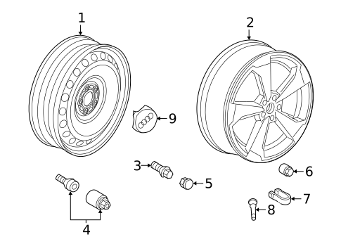 Wheels for 2020 Audi S5 #4
