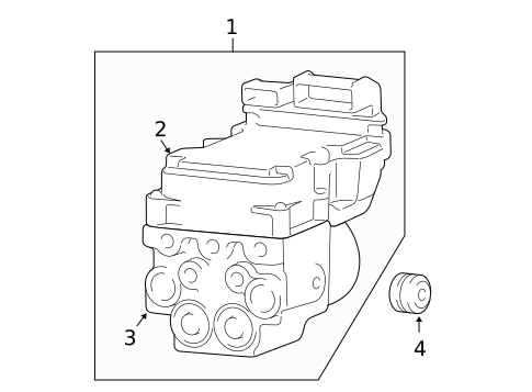 Anti-Lock Brakes for 2003 Dodge Ram 1500 #1