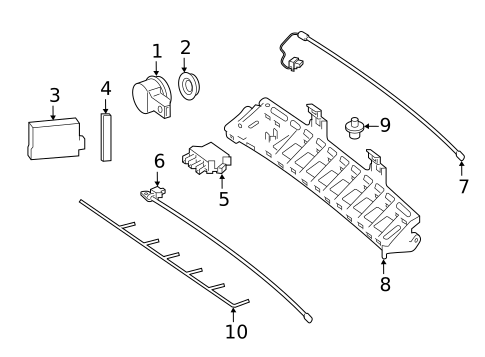 Electrical Components for 2021 Mercedes-Benz GLA 35 AMG® #6