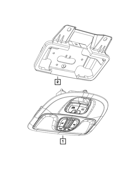 Consoles for 2014 Fiat 500L #1