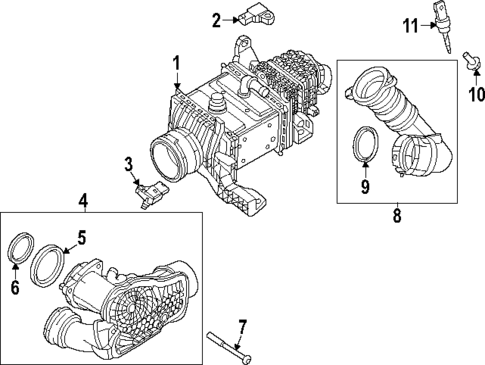 Intercooler for 2023 Volvo XC90 #0