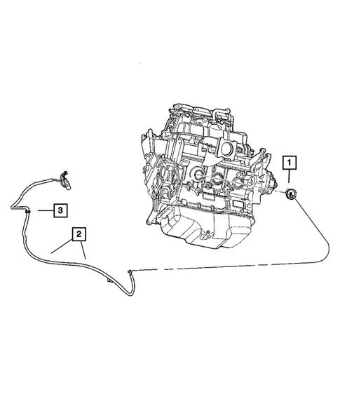 Cylinder Block for 2007 Jeep Wrangler #1