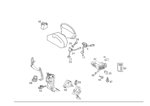 Switch for 2000 Mercedes-Benz E430 #1